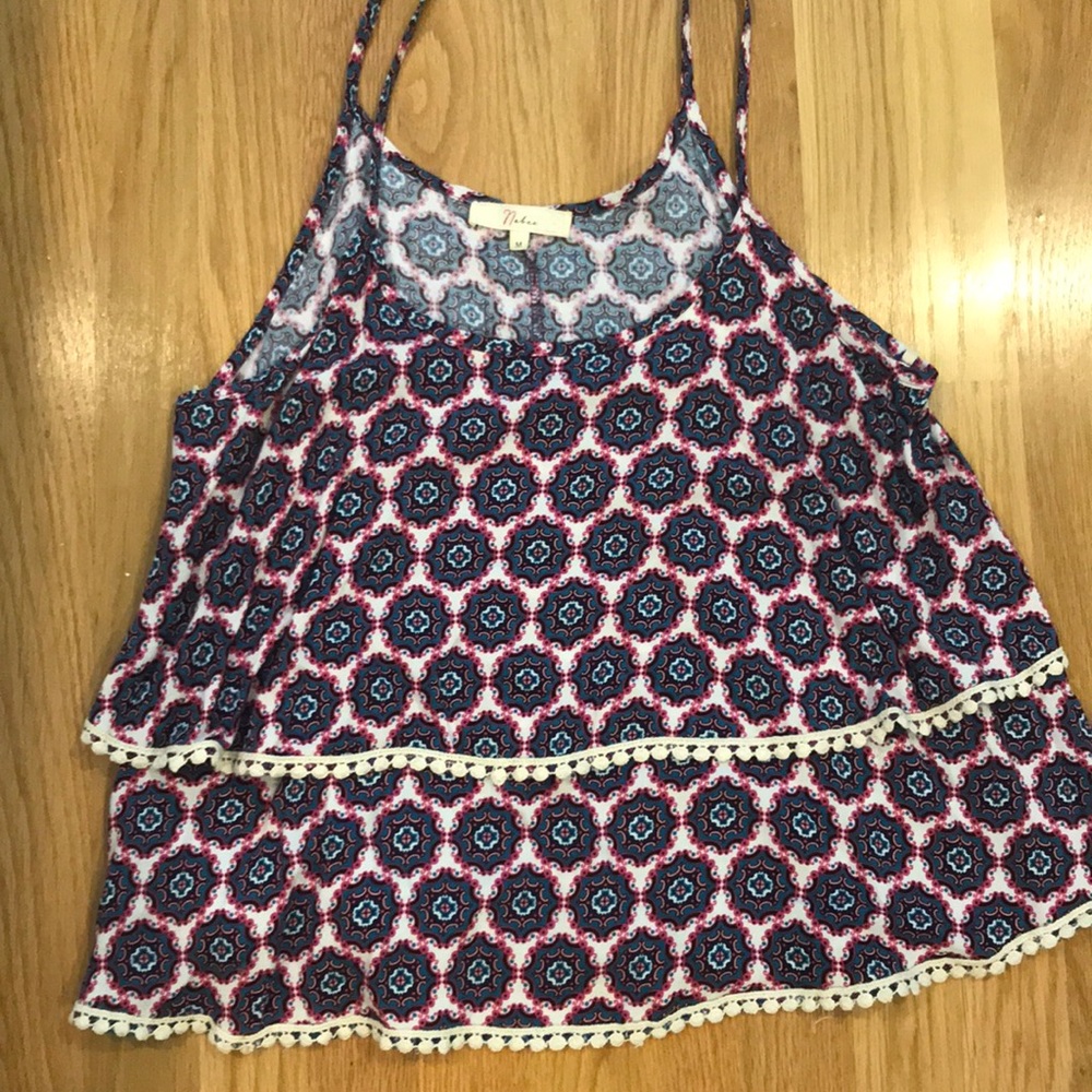 ❤️ Patterned top.